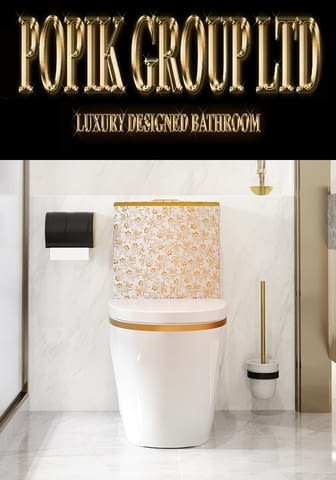 Луксозен Дизайнерски Моноблок Тоалетна чиния за Баня, city of Rusе | For the Bathroom - снимка 4