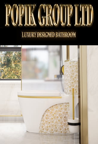 Луксозен Дизайнерски Моноблок Тоалетна чиния за Баня, city of Rusе | For the Bathroom - снимка 7